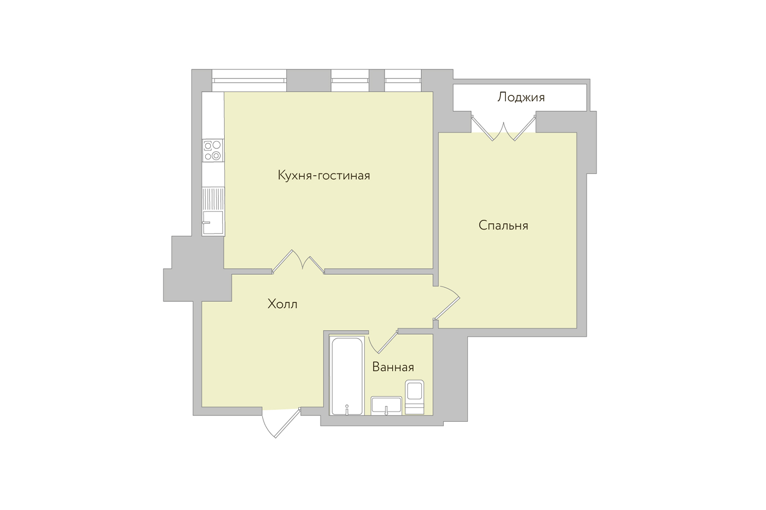 Планировки квартир в жилом комплексе Данилов Дом
