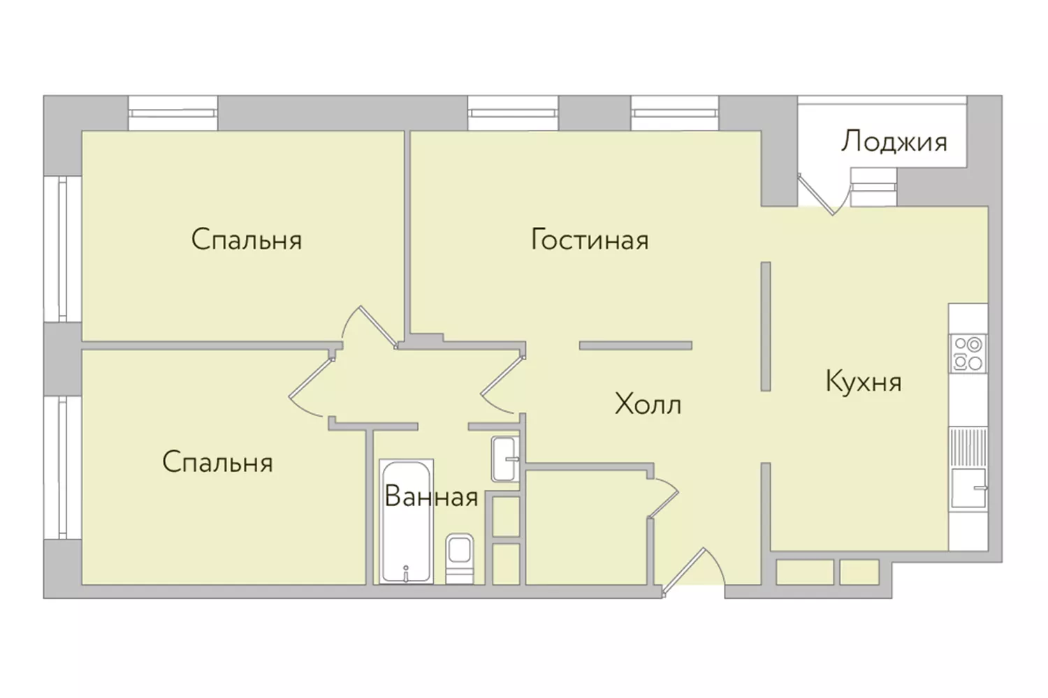 Планировки квартир в ЖК Резиденция архитекторов Москва