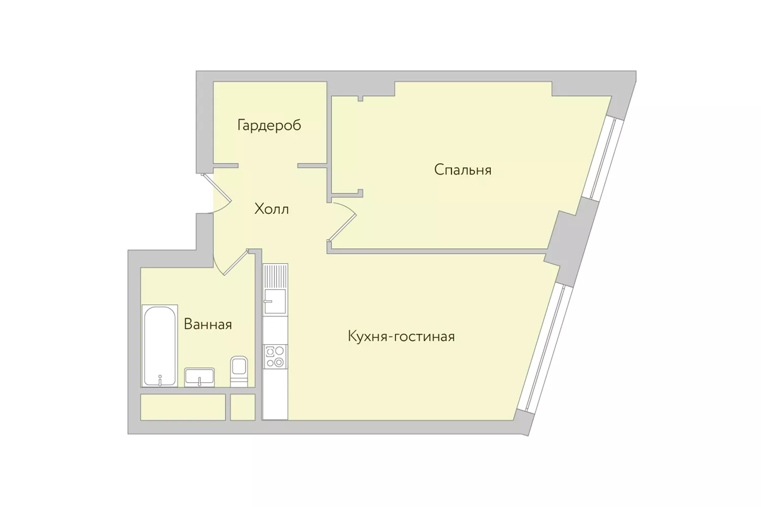 ЖК Триколор планировки квартир