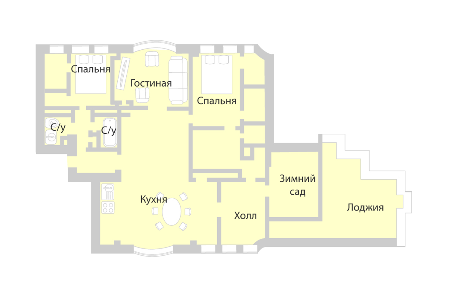 Планировки квартир в жилом комплексе венский дом